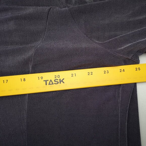 Chico's Travellers Ladies Size 3 = (approx. US Large) Purple Open Cardigan - Picture 6 of 6